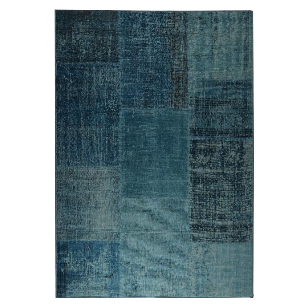 MAT Vintage MTVKAVTUR040060 Hand Made with 100% Polyester Rug in Turquoise